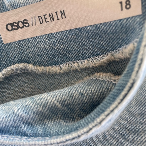 ASOS Denim Lightwash Top US Size 14/ UK 18 NWT - Picture 10 of 13